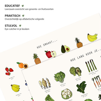 Groente- + Fruitposter deal!