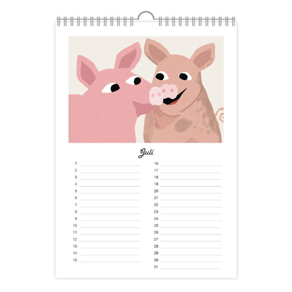 Boerderijdieren Kalender